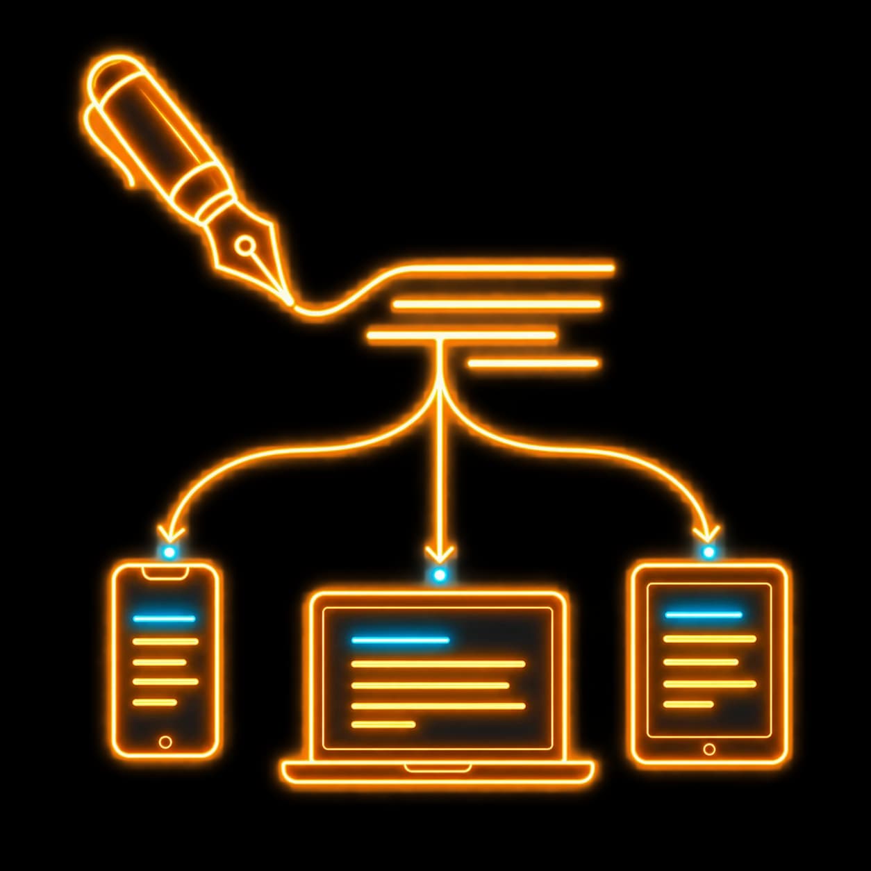 Content Creation illustration